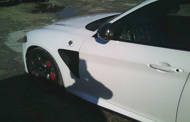 Alfa Romeo giulia quadrifogilo v6 bi turbo - Zdjęcie 3