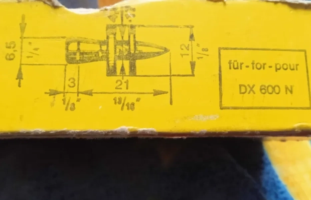 Kołki gwoździe do stał Hilti ENP3- 21 D12 - Zdjęcie 1