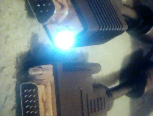 kabel pozłacany Łączy komputer z monitorem - Zdjęcie 1