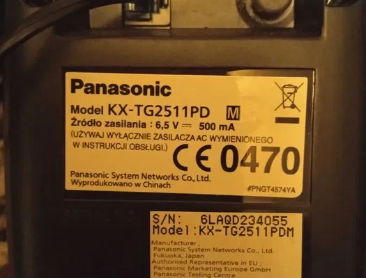 Telefon domowy stacjonarny firmy panaconic - Zdjęcie 2