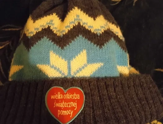 Dziecięca czapka wielką orkiestra świątecznej pomocy - Zdjęcie 1