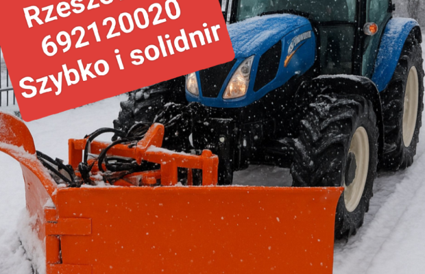 Odśnieżanie chodniki podjazdy Rzeszów Świlcza tel 692120020 - Zdjęcie 3