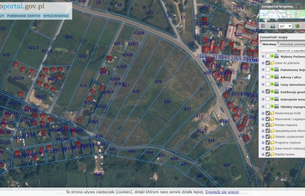 Działki budowlane, rekreacyjne cena za 1 parcele.  426 od 1 do 8 - Zdjęcie 2