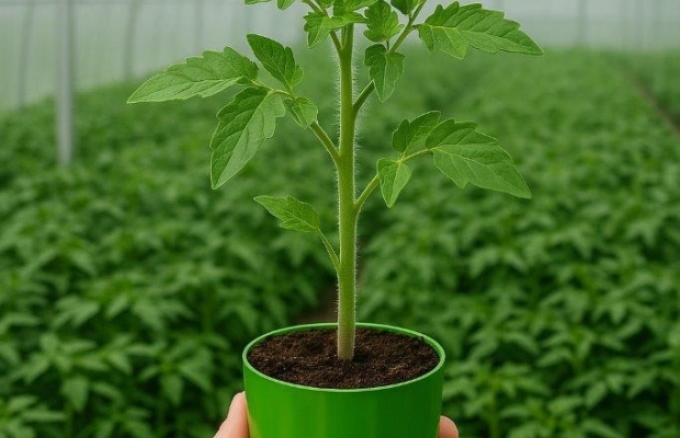 Doniczki spinane do uprawy warzyw w ogrodzie - Zdjęcie 3