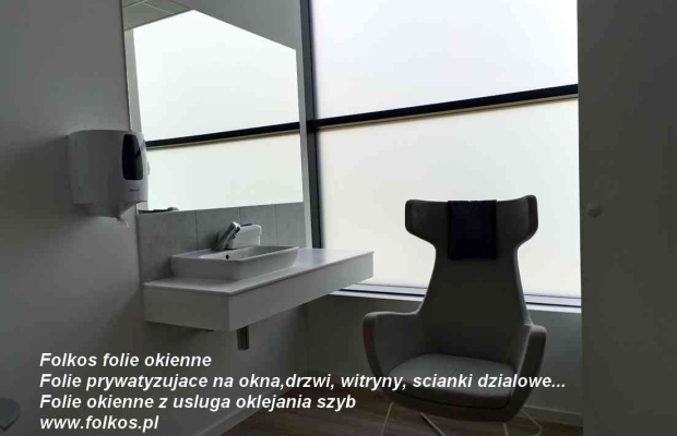 Folie na okna łazienkowe Warszawa Bartycka, Czerniakowska, Sobieskiego, Bluszczańska, Marszałkowska-Oklejanie szyb - Zdjęcie 5