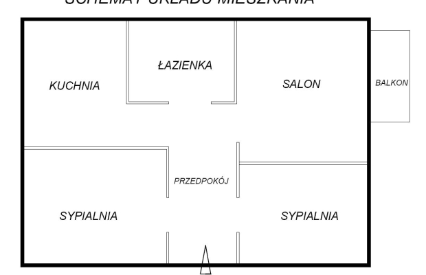 Sprzedam mieszkanie 48 m2 - Zdjęcie 1