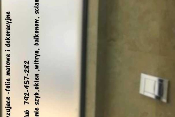 Folie prywatyzujące do łazienki - folie 100% prywatności -nie zaciemniają pomieszczeń - folie na okna w łazience - Zdjęcie 2