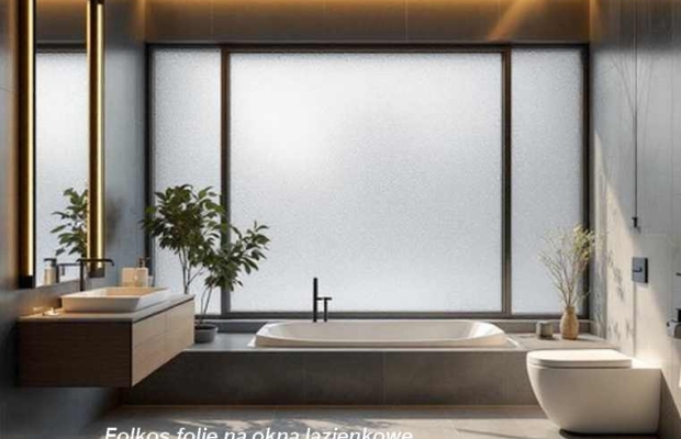 Folie prywatyzujące do łazienki - folie 100% prywatności -nie zaciemniają pomieszczeń - folie na okna w łazience - Zdjęcie 8