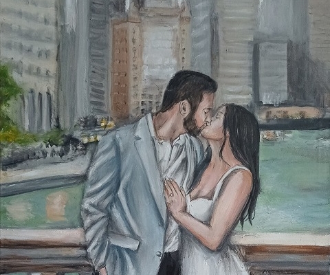 Pejzaże – malarstwo olejne na zamówienie - Zdjęcie 9