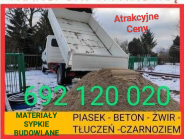Zdjęcie: Żwir kruszywa kamień piasek Łańcut tel 692120020