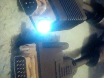 Zdjęcie: kabel pozłacany Łączy komputer z monitorem