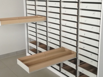 Zdjęcie: Meble apteczne-magazynowe szuflady głębokiego składowania sprzedam używane